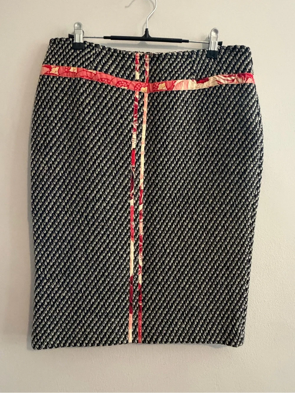 Plenty by Tracy Reese easy keeper herringbone pencil skirt size 12